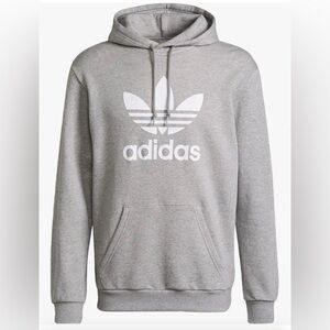 Adidas Hoodie Medium Heather Grey
